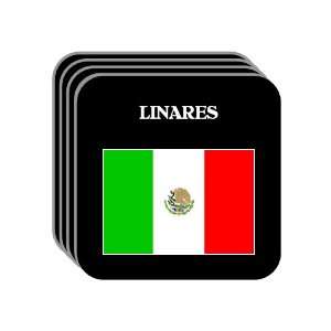  Mexico   LINARES Set of 4 Mini Mousepad Coasters 