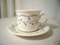 ROYAL CHINA CO. AMERICANA COUNTRY CHARM CUPS/SAUCERS  