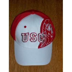    USC Trojan Red & White One Fit Hat size M/L