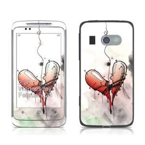 Blood Ties Design Protector Skin Decal Sticker for HTC 7 Surround Cell 