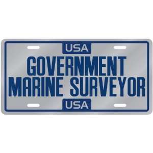  New  Usa Government Marine Surveyor  License Plate 