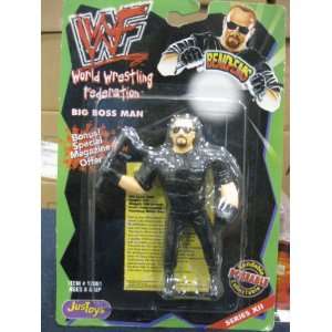    WWF Bend Ems Series XII Big Boss Man by JusToys 1998 Toys & Games