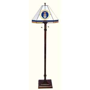 Air Force Academy Falcons Stained Glass Floor Lamp 