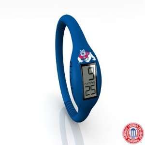 Fresno State Bulldogs NCAA Digital Silicone Watch (Blue) (Small 