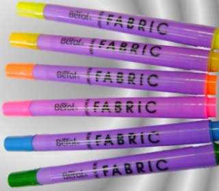 Berol Textile Fabric Ink Pens Markers Screen Printing 5032305443881 
