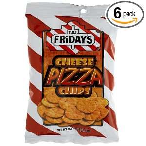 TGI Friday Cheese Pizza Chips, 2.75 Ounce Units (Pack of 6)  