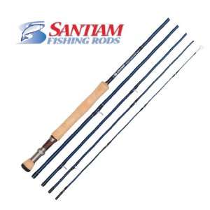   Fishing Rods Travel Fly Rod 5 Piece 9 7/8 Line WT Graphite Fly Rod