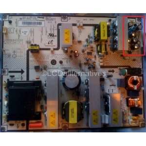  Repair Kit, Samsung LA40R71BDX, LCD TV, Capacitors Only 