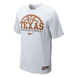  Texas Longhorns Nike 2011 2012 White Official Basketball 