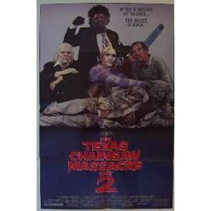  THE TEXAS CHAINSAW MASSACRE 2 Movie Poster