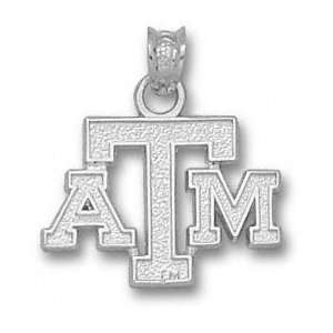  Texas A&M Aggies Solid Sterling Silver ATM 1/2 