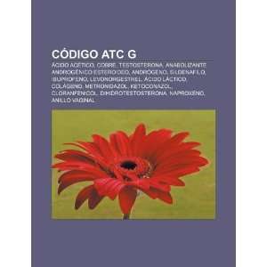  Código ATC G Ácido acético, Cobre, Testosterona 