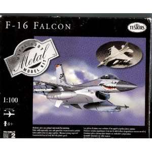  Testors F 16 Falcon Metal Body Model Kit Toys & Games