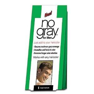 No Gray for Men Maximum Gray Coverage Haircolor   Works with Any Hair 