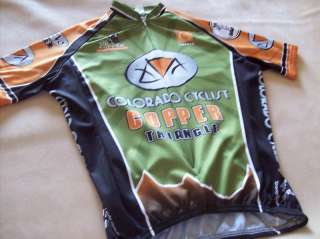 CYCLING BICYCLING JERSEY COLORADO CYCLIST SMALL  