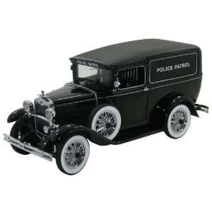  1931 Ford Panel Car Police Car diecast model car 118 
