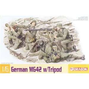  Dragon Models USA   1/6 MG42 Gun w/Tripod Mount (Diorama 