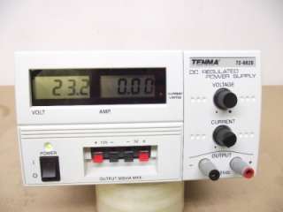 TENMA DC Power Supply 0 30V, 3A OUTPUT, 15 212V/500mA  