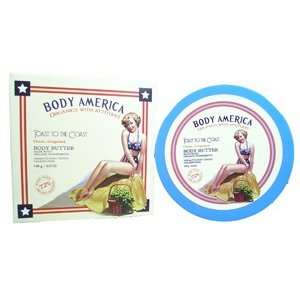 BODY AMERICA Toast to the Coast Ocean & Grapeseed Body Butter 6.9oz 