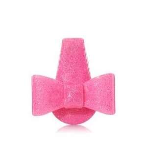  Bath & Body Works Pink Glitter Bow Soap Pump Topper for 