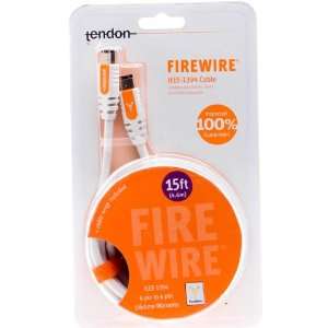  Firewire (IEEE 1394) Cable (15 ft) 6 Pin to 6 Pin (High 
