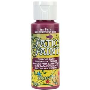  DecoArt Patio Paint 2 oz Very Berry (6 Pack) Everything 