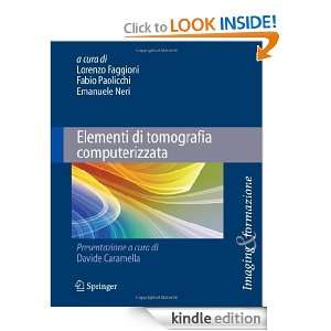 Elementi di tomografia computerizzata (Imaging & Formazione) (Italian 