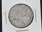 1950 Canada Georgivs VI 25 Cents Silver Coin C2817L