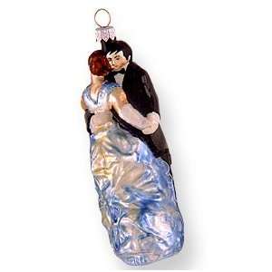 Glass Christmas Ornament, Renoirs Dance in the City, Exclusive Mold 