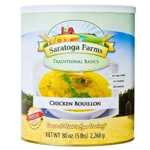 Saratoga Farms Chicken Bouillon  Grocery & Gourmet Food