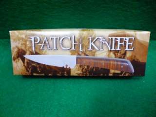   Knife w/ Real Leather Sheath Black Powder FCF Ranger Frontier  