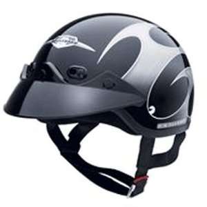 Suzuki Boulevard Tribal Half Helmet XX Large  Black