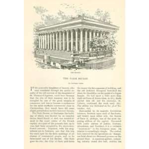  1887 Paris Bourse Stock Exchange illustrated Everything 