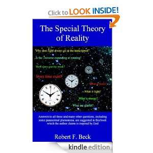 The Special Theory of Reality Robert Beck  Kindle Store
