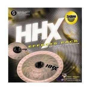  Sabian Hhx 2 Piece Effects Cymbal Pack Musical 