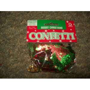  Merry Christmas Party Confetti 1/2 Oz. Health & Personal 