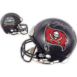 Brad Johnson Buccaneers Super Bowl Autographed Helmet