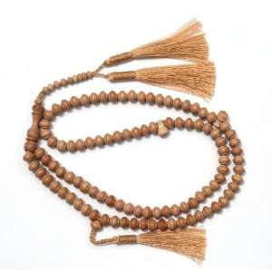 Tasbih Made from Indonesian Schoutenia   Contoured Beads   Praying or 