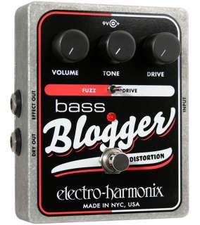 Electro Harmonix Bass Blogger Fuzz Distortion NEW  