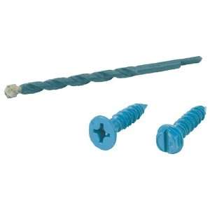    Inch by 1.25 Inch Tapcon Masonry Fasteners and Drill Bit, 100 Pack