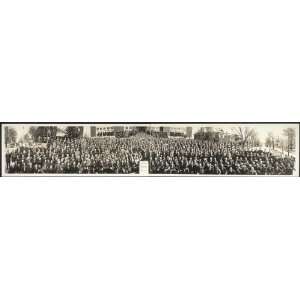  Panoramic Reprint of Largest Bible class in the world 