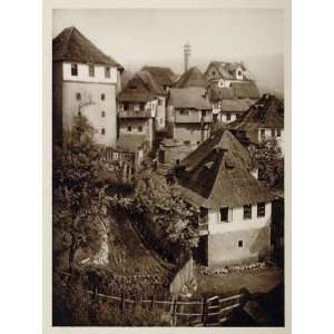  1926 Houses Town Jayce Jajce Bosnia and Herzegovina 