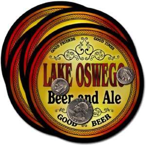  Lake Oswego, OR Beer & Ale Coasters   4pk 