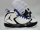 Nike Air Jordan 2012 Q White Black Blue Sneakers Mens Size 10.5