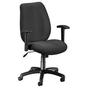  Ofm   Ergonomic Managers Office Chair In Black Fabric 611 