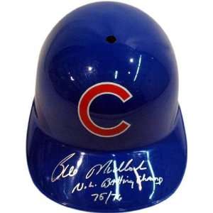  Bill Madlock Autographed Helmet  Details Chicago Cubs 