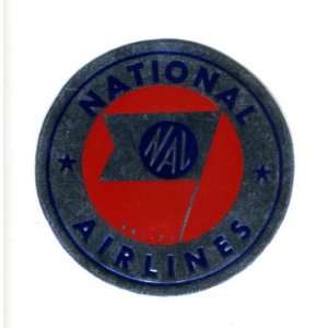 National Airlines Sticker Mint Condition