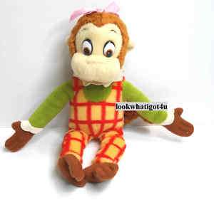 Noddy Martha Monkey plush Gund toys ENID BLYTON 7 1/2  