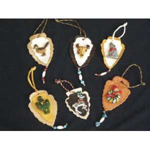  Tarahumara Indian Christmas Ornaments  6 piece set