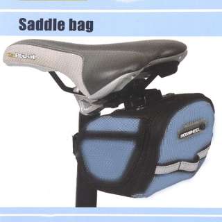 Cycling Bicycle Bike Saddle Bag Back Seat Storage Frame Pouch 600D 